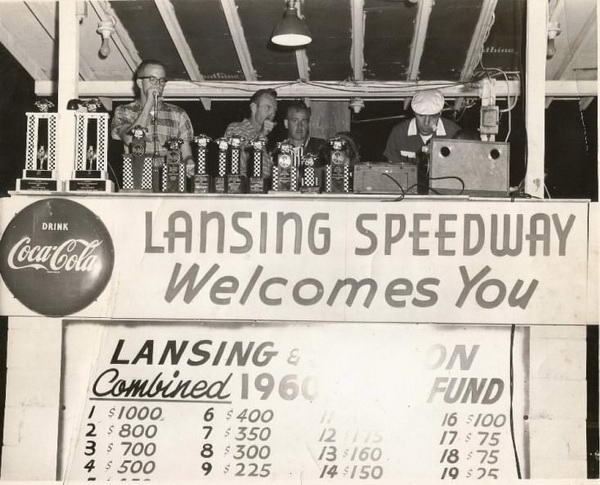 old photo Capital City Speedway, Lansing
